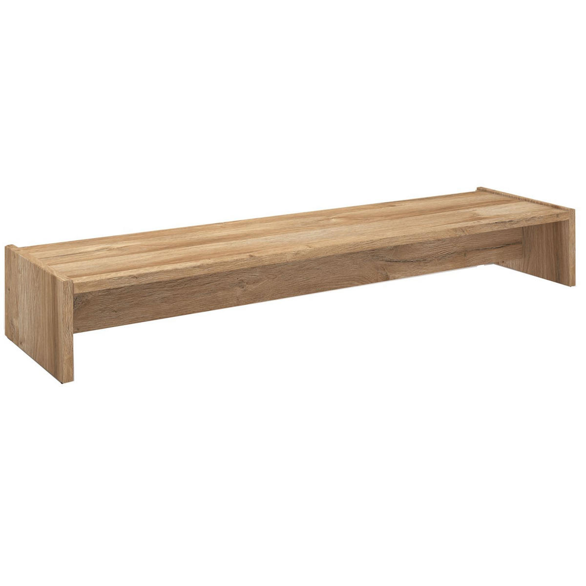 MONITORSTÄNDER ZOOM - Wildeiche, Holzwerkstoff (27/100/15cm) - CARO-Möbel
