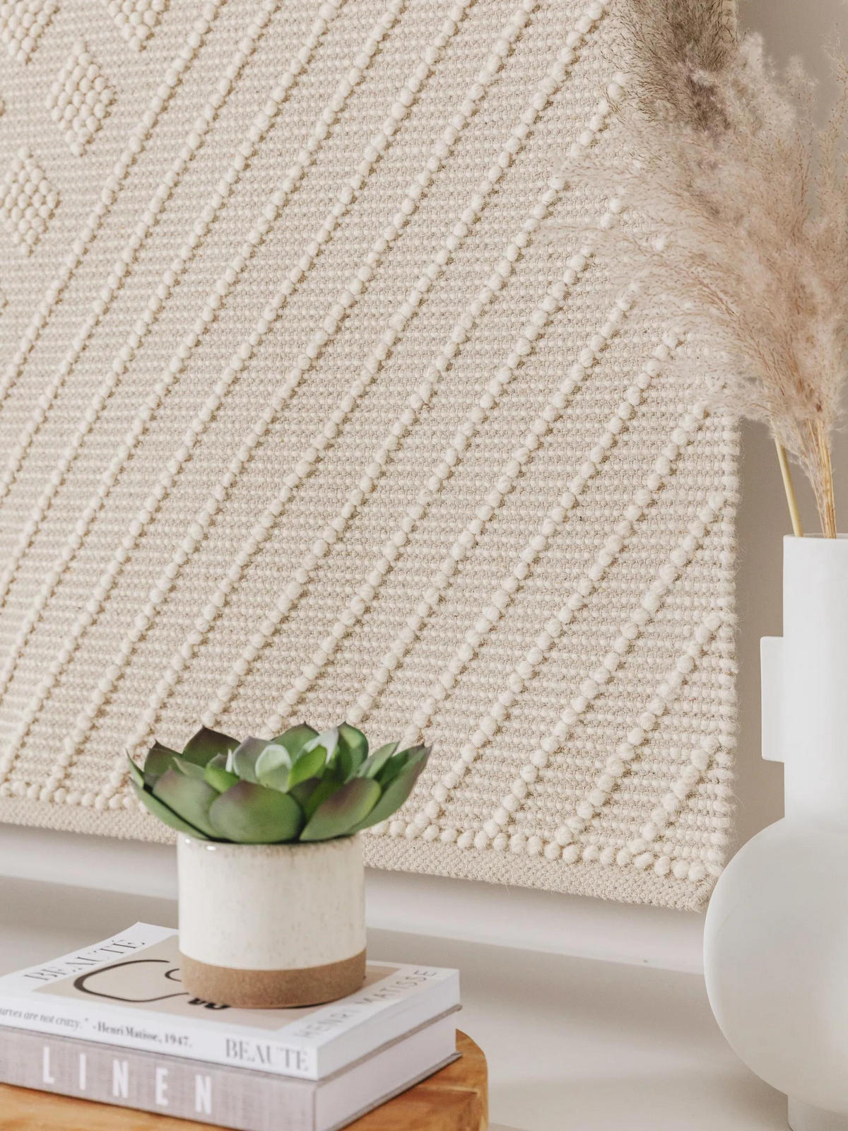 TEPPICH Jasper Cream 160x230 cm - Creme, Textil (160/230cm) - benuta Pure