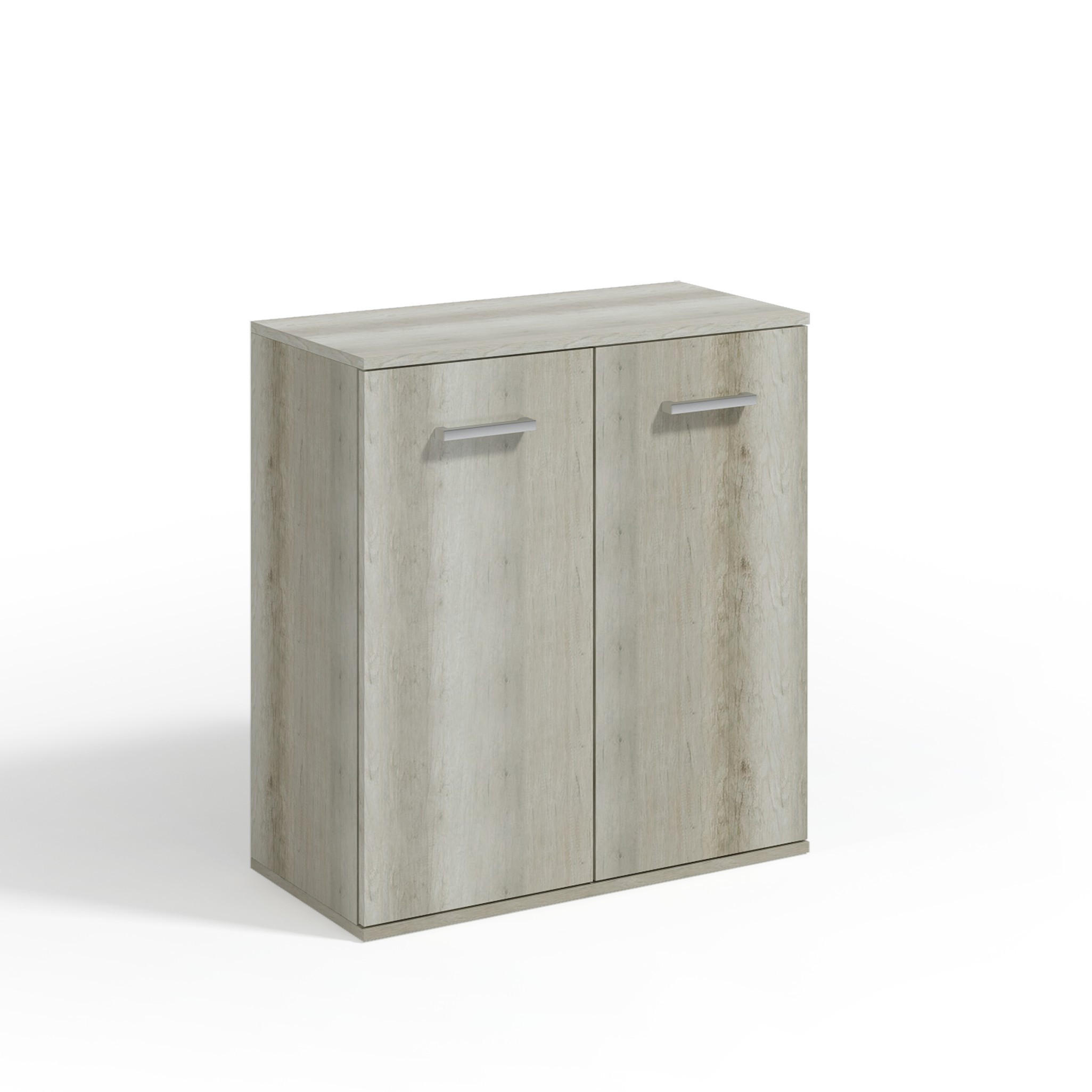 Masseno Kommode Hellgrau 75x85x33 cm