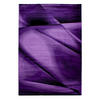 TEPPICH Kurzflor Abstrakt Polypropylen saugroboter Wohnzimmer Violett Rechteckig 140x200 - Lila, Textil (140/200cm) - KADIMA DESIGN