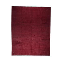 GABBEH-TEPPICH handgeknüpft Rot 390/301 cm Schurwolle - Rot, Textil (301/390cm) - Looma