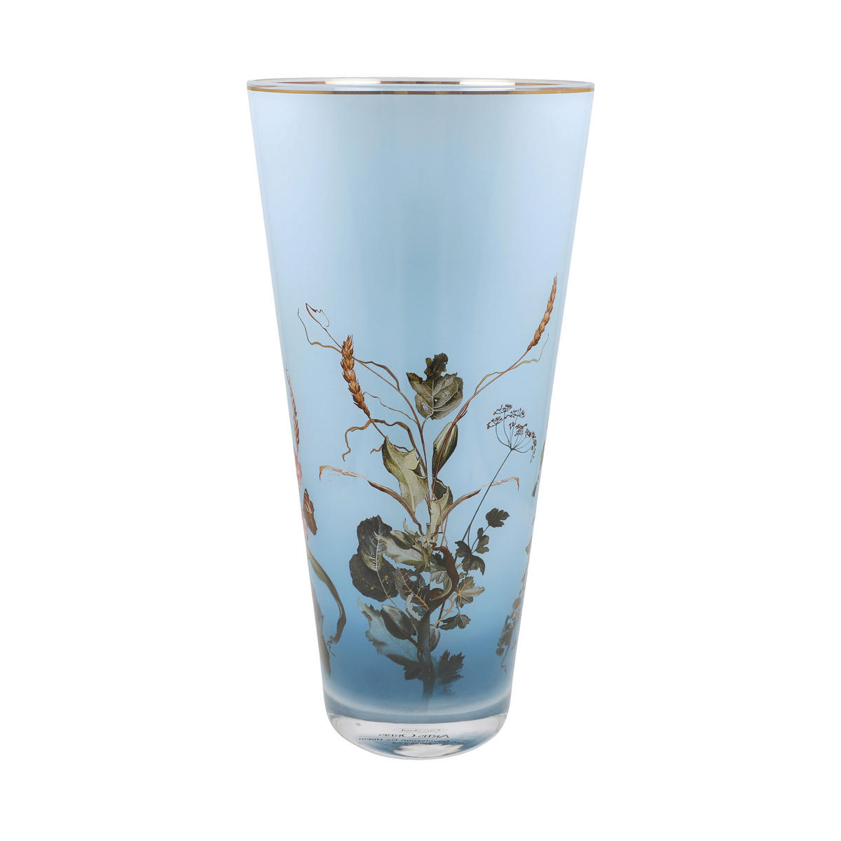 VASE De Heem - Sommerblumen, Glas, Bunt, 30 cm - Multicolor, Glas (30cm) - Goebel