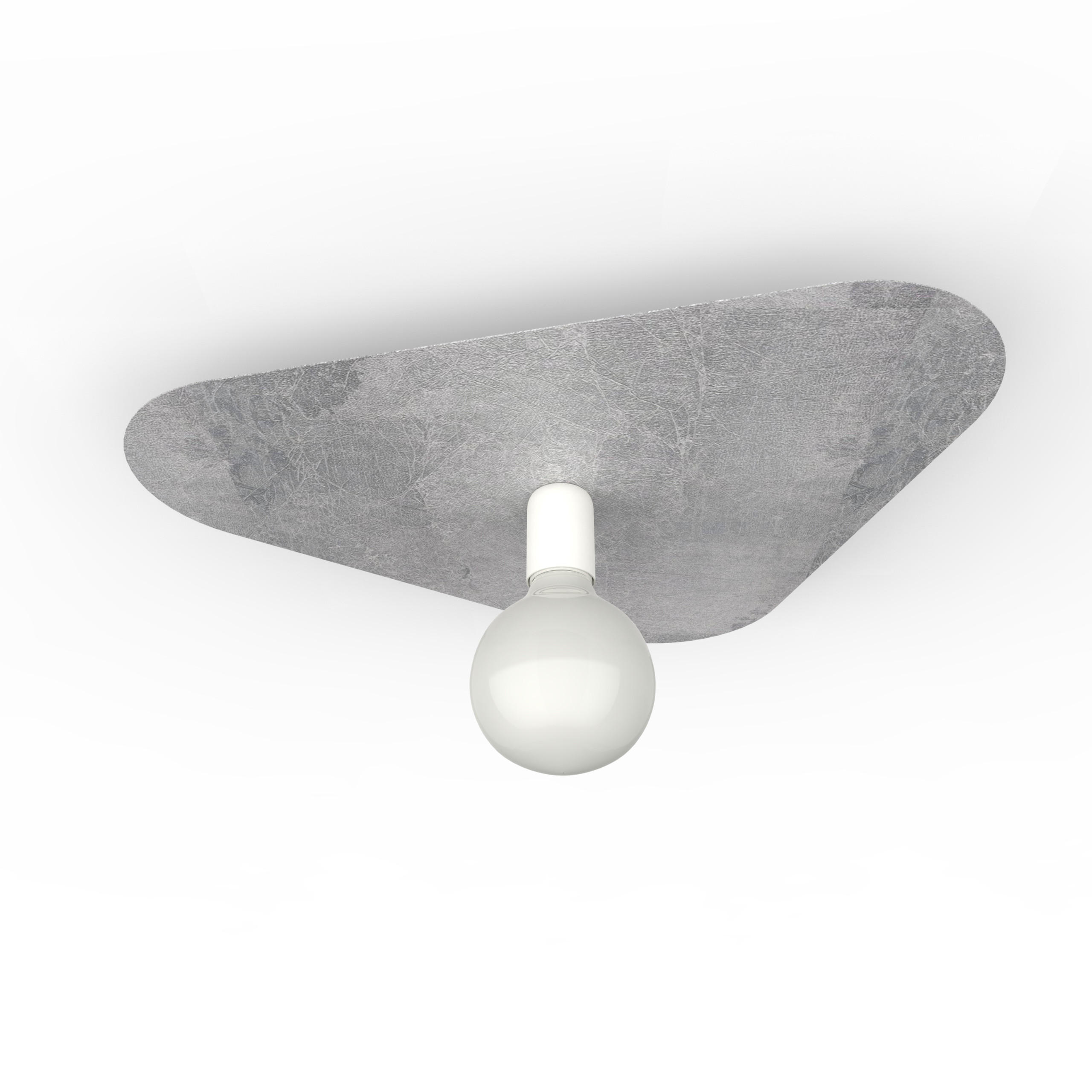 Lumicom Deckenleuchte Silber 50x7x42 cm