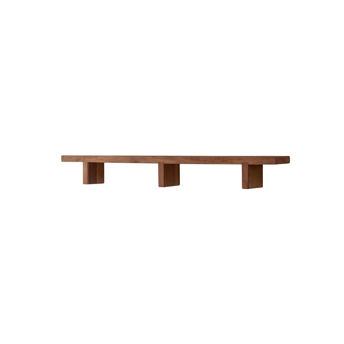 BADREGAL Bahya Braun aus Palisander - Braun, Holz (90/10/10cm) - Tikamoon