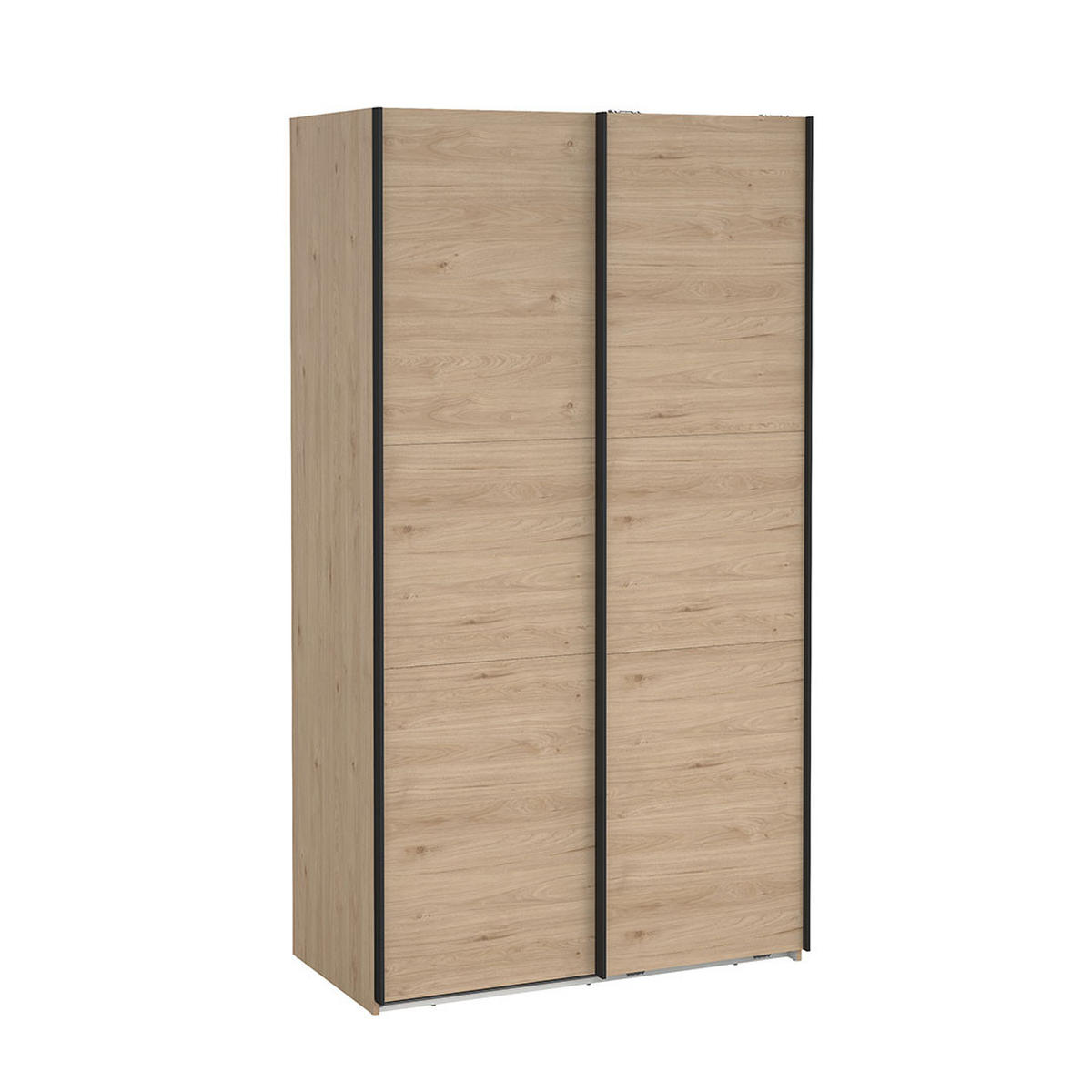 SCHIEBETÜRENSCHRANK, Como, Eiche, Holzwerkstoff, 119 x 67 x 221 cm - Eichefarben, Holzwerkstoff (119/221/67cm) - ebuy24