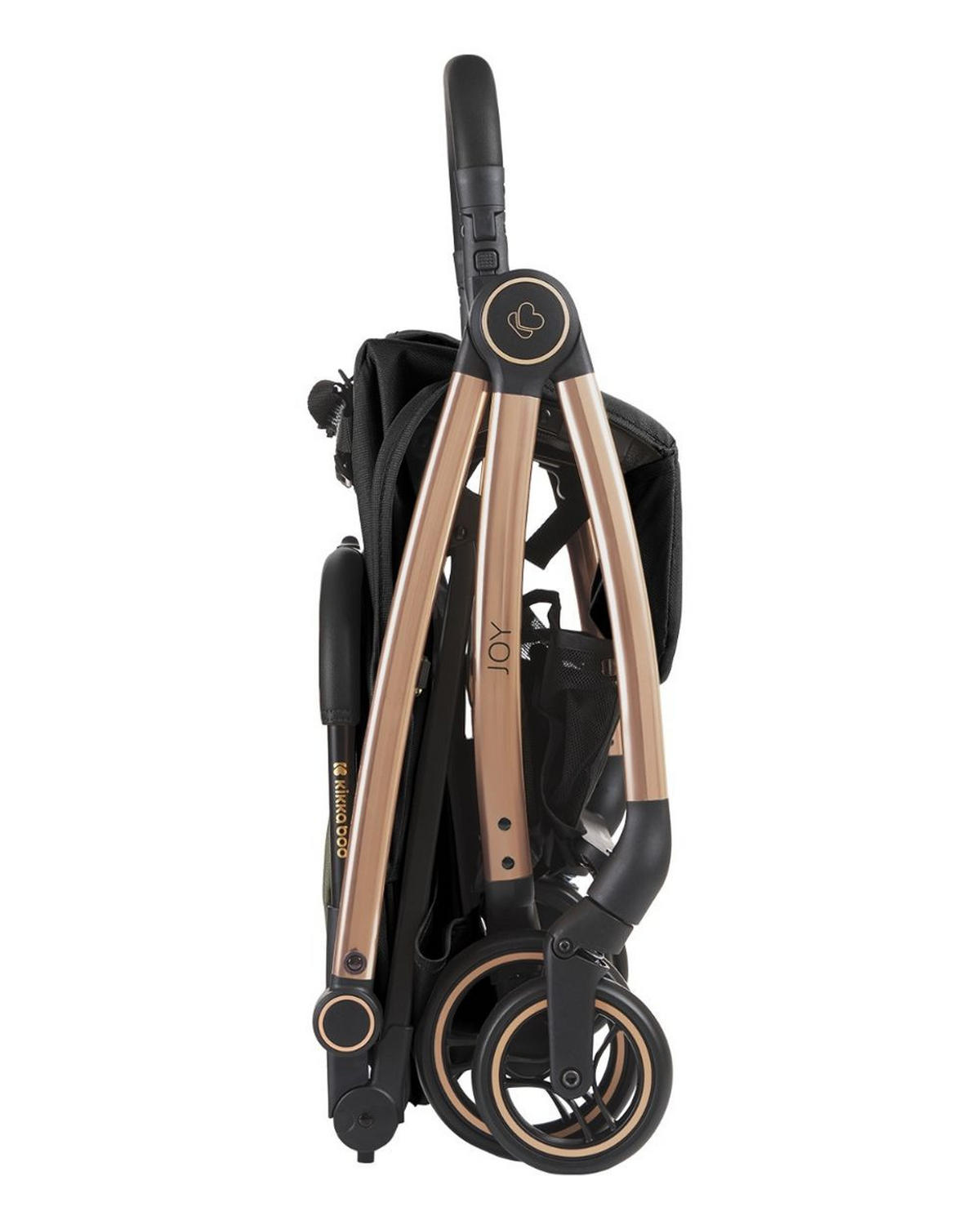 BUGGY Joy schwarz bis 22 kg, Rückenlehne verstellbar, faltbar - Schwarz, Metall (68/46/105cm) - Kikka boo