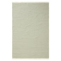 WOLLTEPPICH Laura handgewebt 250/350 cm - Grün, Naturmaterialien/Textil (250/350cm) - benuta Pure