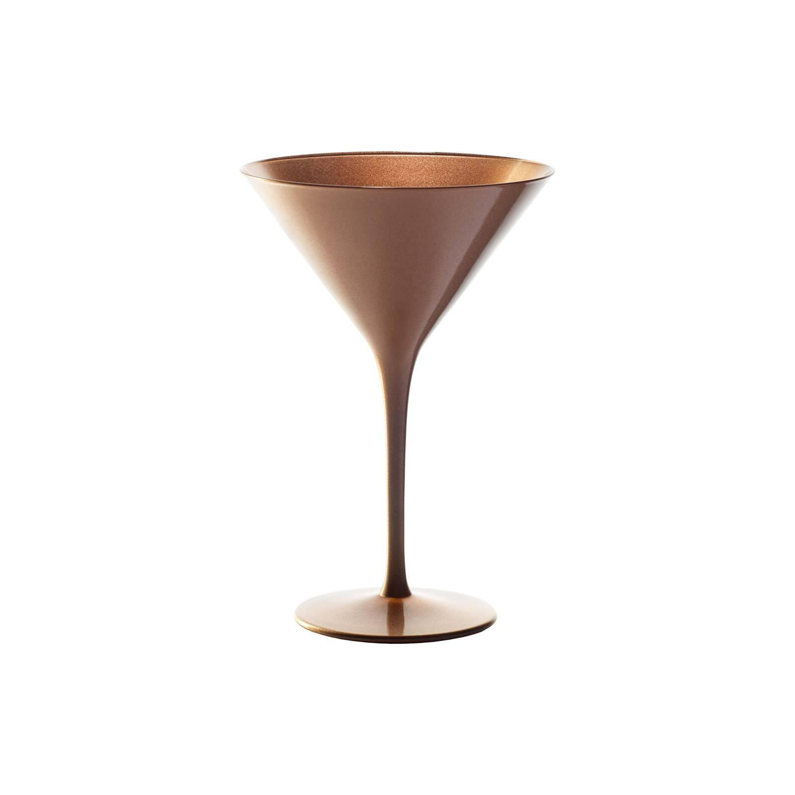 COCKTAILSCHALEN Elements Bronze 240 ml 6er Set - Bronzefarben, Glas (0.24L) - Stölzle Lausitz