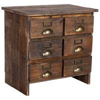 NACHTTISCH aus Holz, 49x31x46cm - Braun, Holz (48/46/31cm) - Wanderlust