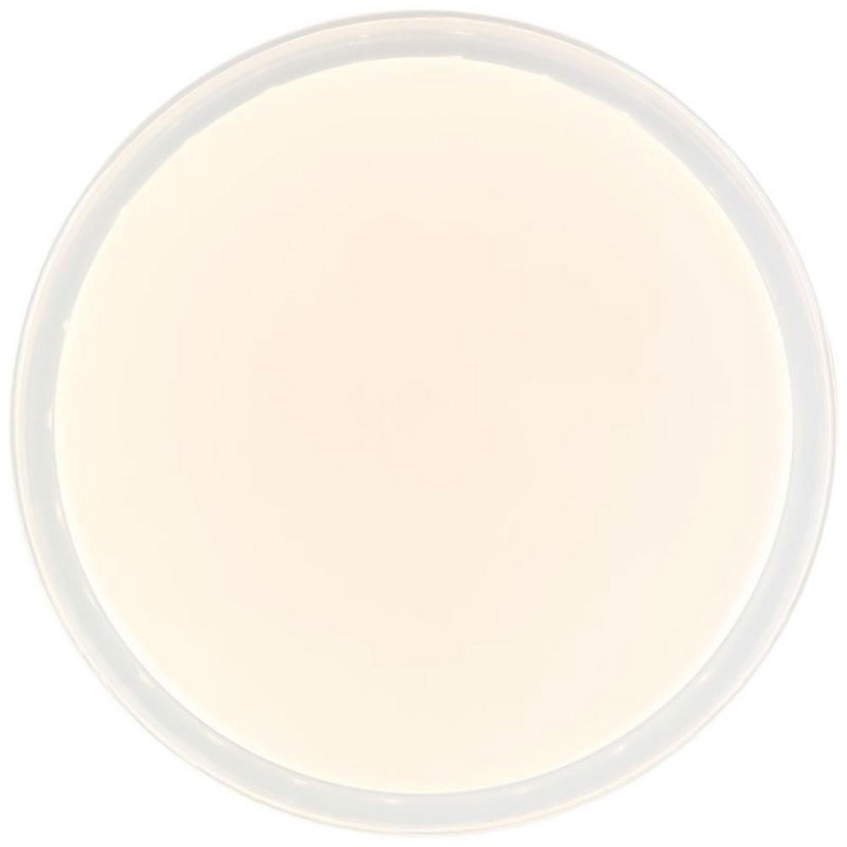 LED DECKENLEUCHTE Weiß Kunststoff - Weiß, Metall (41/41/8cm) - Brilliant