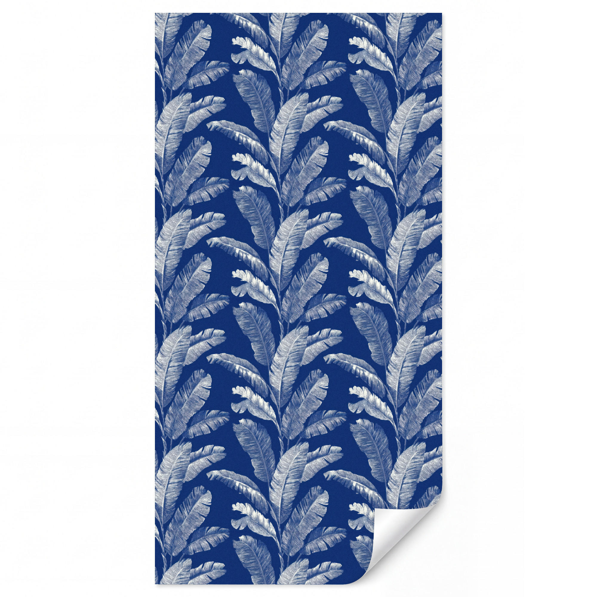 OnlyWow Tapete Dunkelblau 100x220 cm