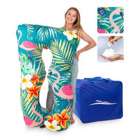 KOMFORTKISSEN - Flamingo - Multicolor, Textil (100/150cm) - KomfortKissen