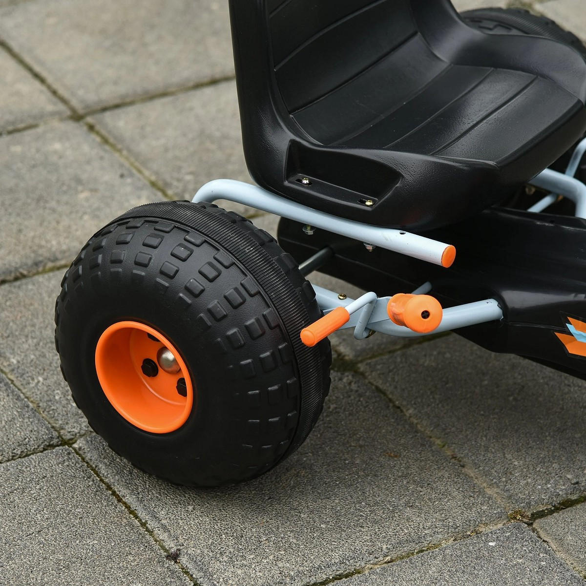 GOKART - Hellblau, Kunststoff/Metall (97/66/59cm) - Jamb