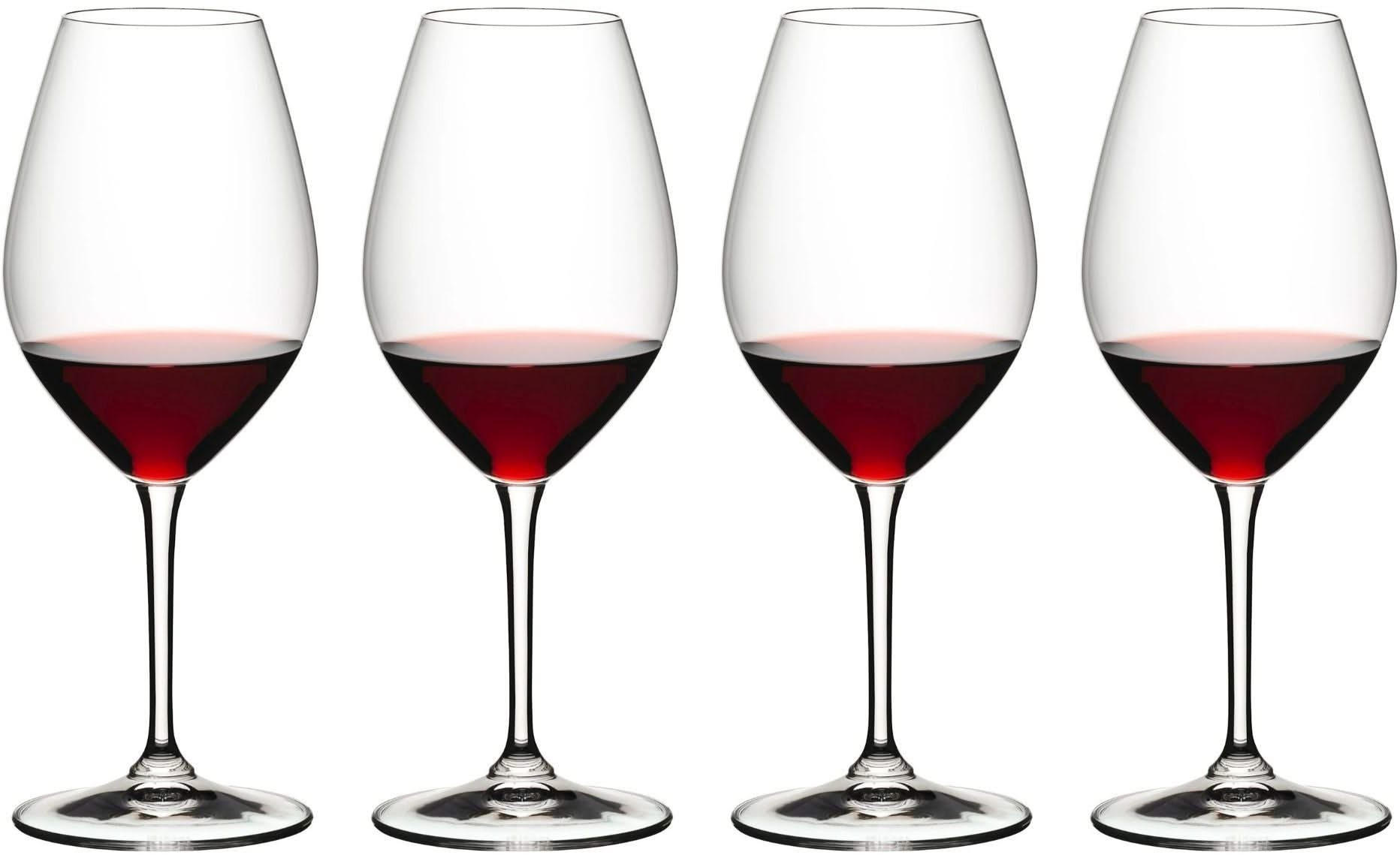 ROTWEINGLAS Wine Friendly Red Wine 002, 4er Set, Kristallglas, 667 ml - Transparent, Glas (0.67L) - Riedel