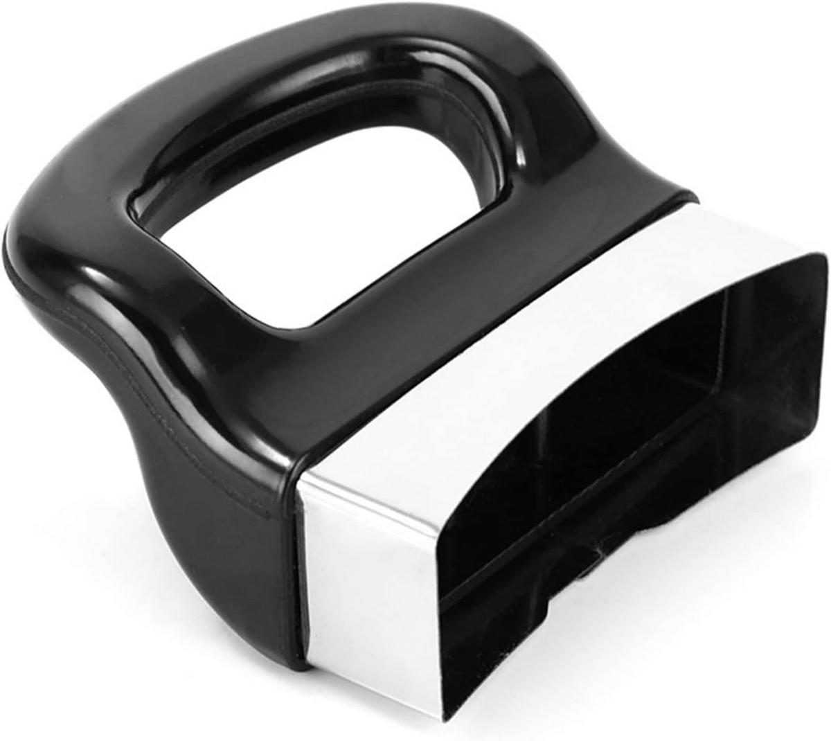MÖBELGRIFF 2er-Set - Schwarz, Kunststoff (6.7/2/6.7cm)