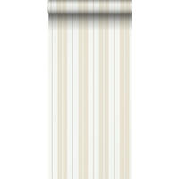 TAPETE Streifen 53 cm x 10.05 m - Beige, Papier (53/1000cm) - Sanders & Sanders
