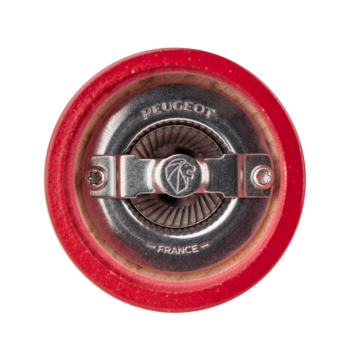 SALZMÜHLE Bistro 10cm Buchenholz Passionsrot Stahlmahlwerk - Rot, Holz (5.3/10/5.3cm) - PEUGEOT