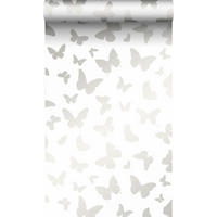 TAPETE Schmetterlinge 53 cm x 10.05 m - Weiß, Papier (53/0.1cm) - Origin Wallcoverings