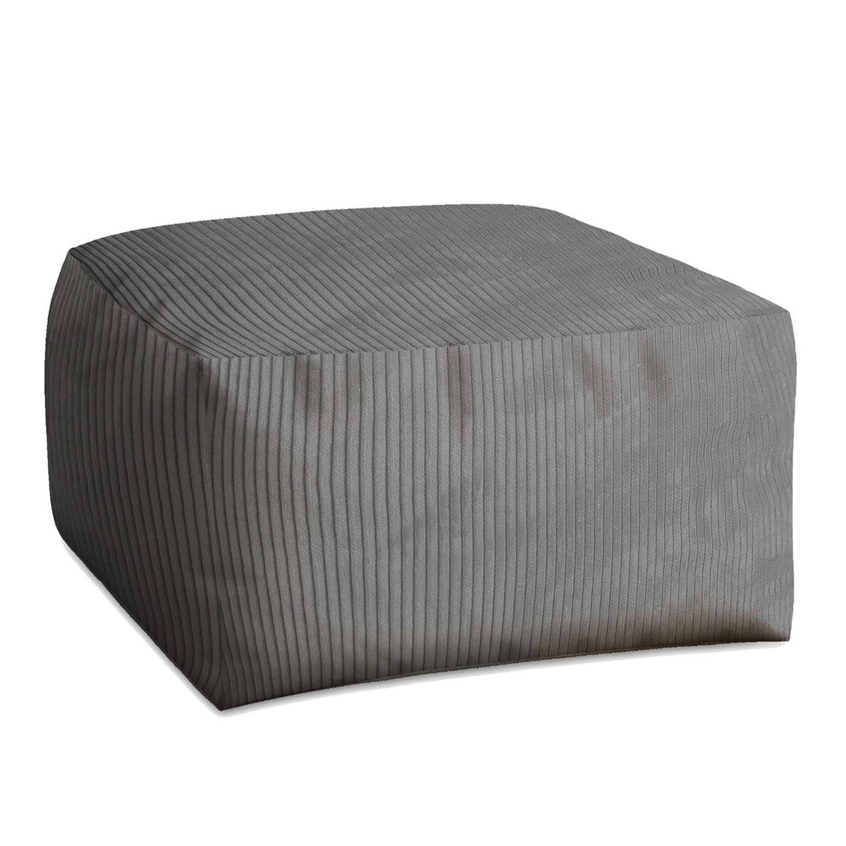 SITZSACK COMFORT Frost Gray - Grau, Textil (70/40/70cm) - Dreamroots