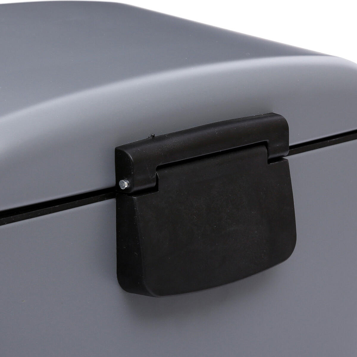 TRETABFALLEIMER Ariane, Metall, PP-Kunststoff, Anthrazitgrau, 30 Liter - Grau, Metall (32/61/34cm) - 5five Simply Smart