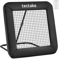 REBOUNDER FÜR FUSSBALL Alphonso, 100 x 100 cm, schwarz - Schwarz, Kunststoff (100/95cm) - tectake
