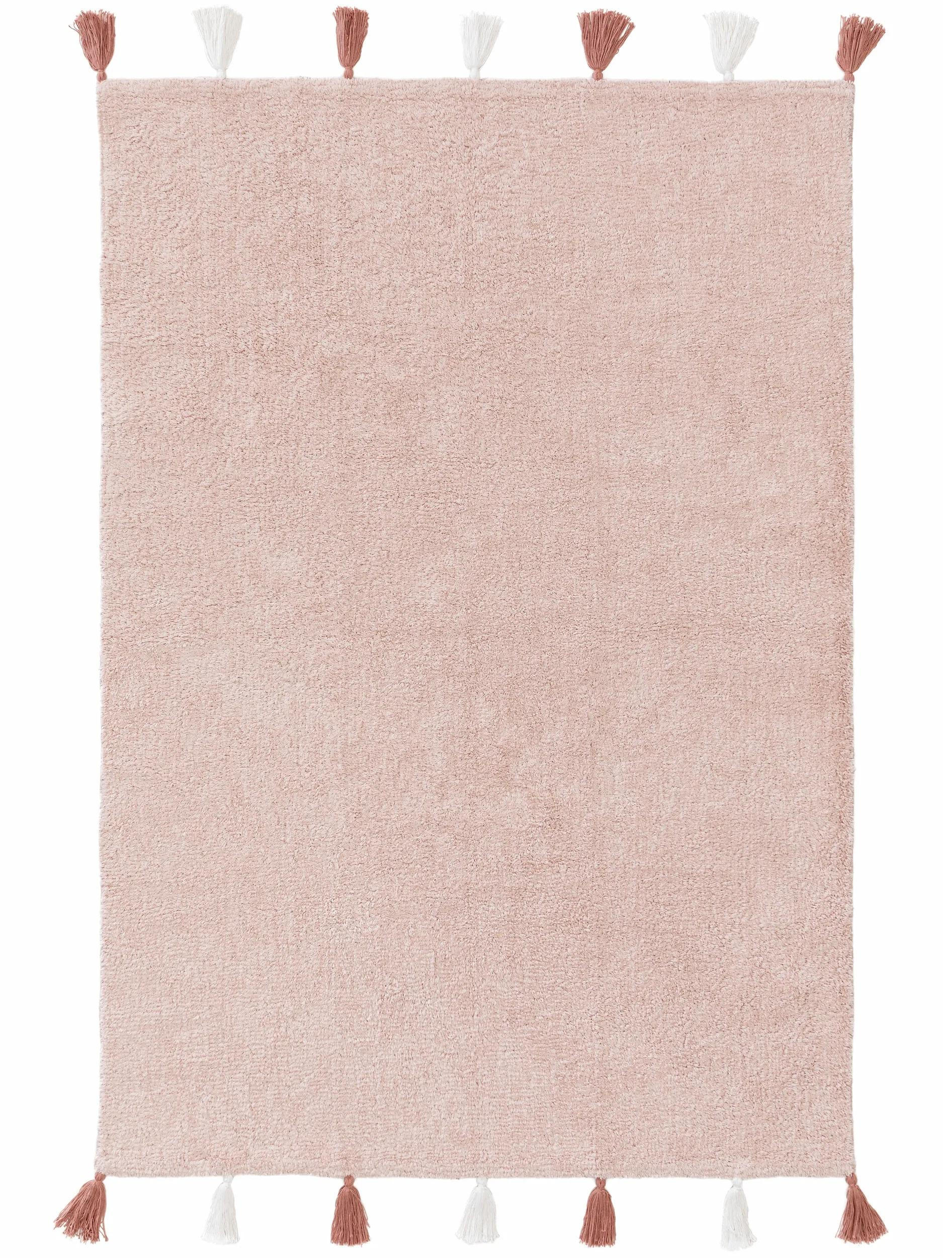 KINDERTEPPICH waschbar Malu Rosa 80x120 cm - Rosa, Naturmaterialien/Textil (80/120cm) - Lytte