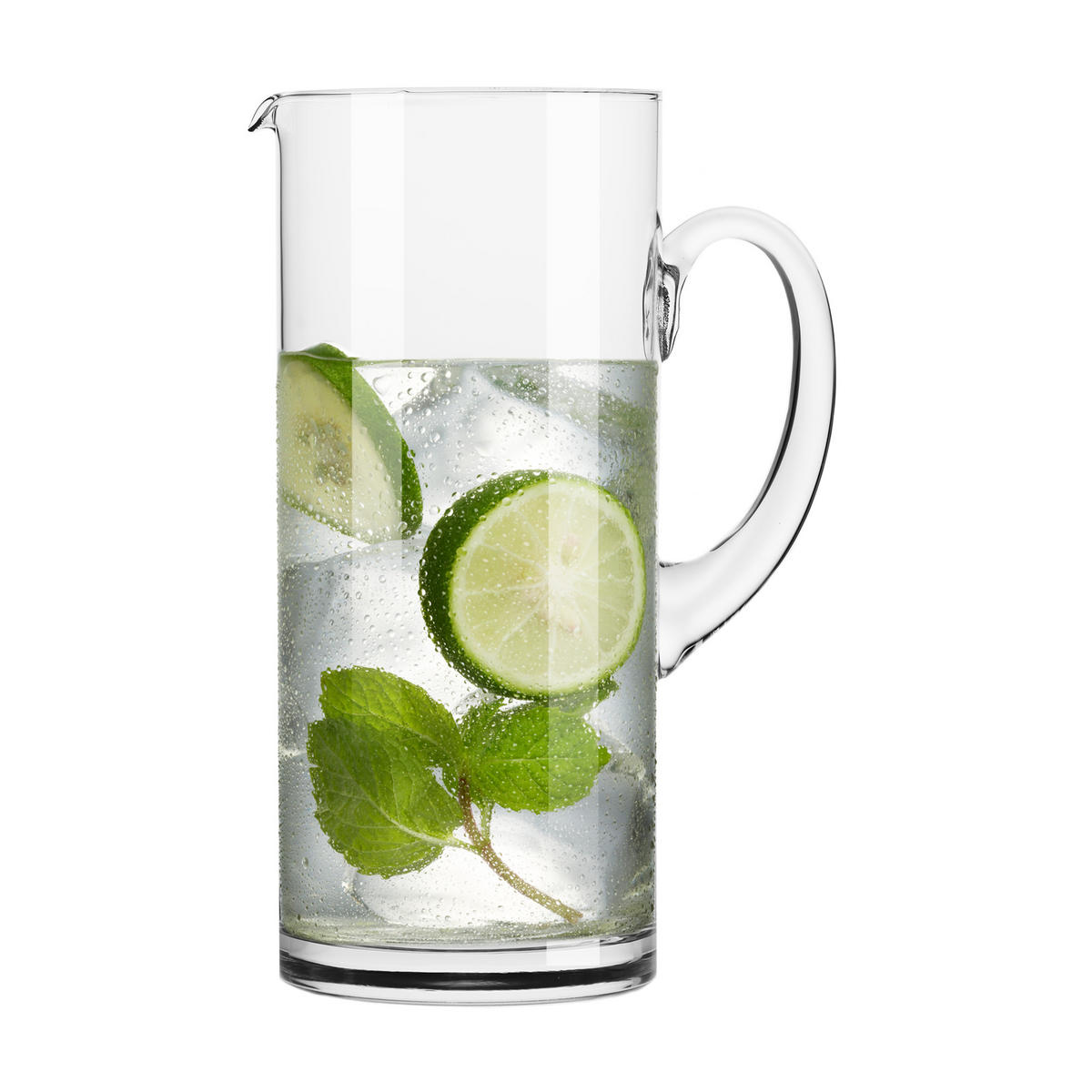 KRUG, 1 Stk., 1300 ml, Handgemacht - Transparent, Glas (1.3L) - Krosno Glass