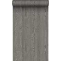 TAPETE Holzoptik 53 cm x 10.05 m - Grau, Papier (53/1000cm) - Origin Wallcoverings