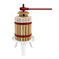 OBSTPRESSE KuKoo 18Liter - Dunkelrot, Metall (38/71/38cm) - Kukoo
