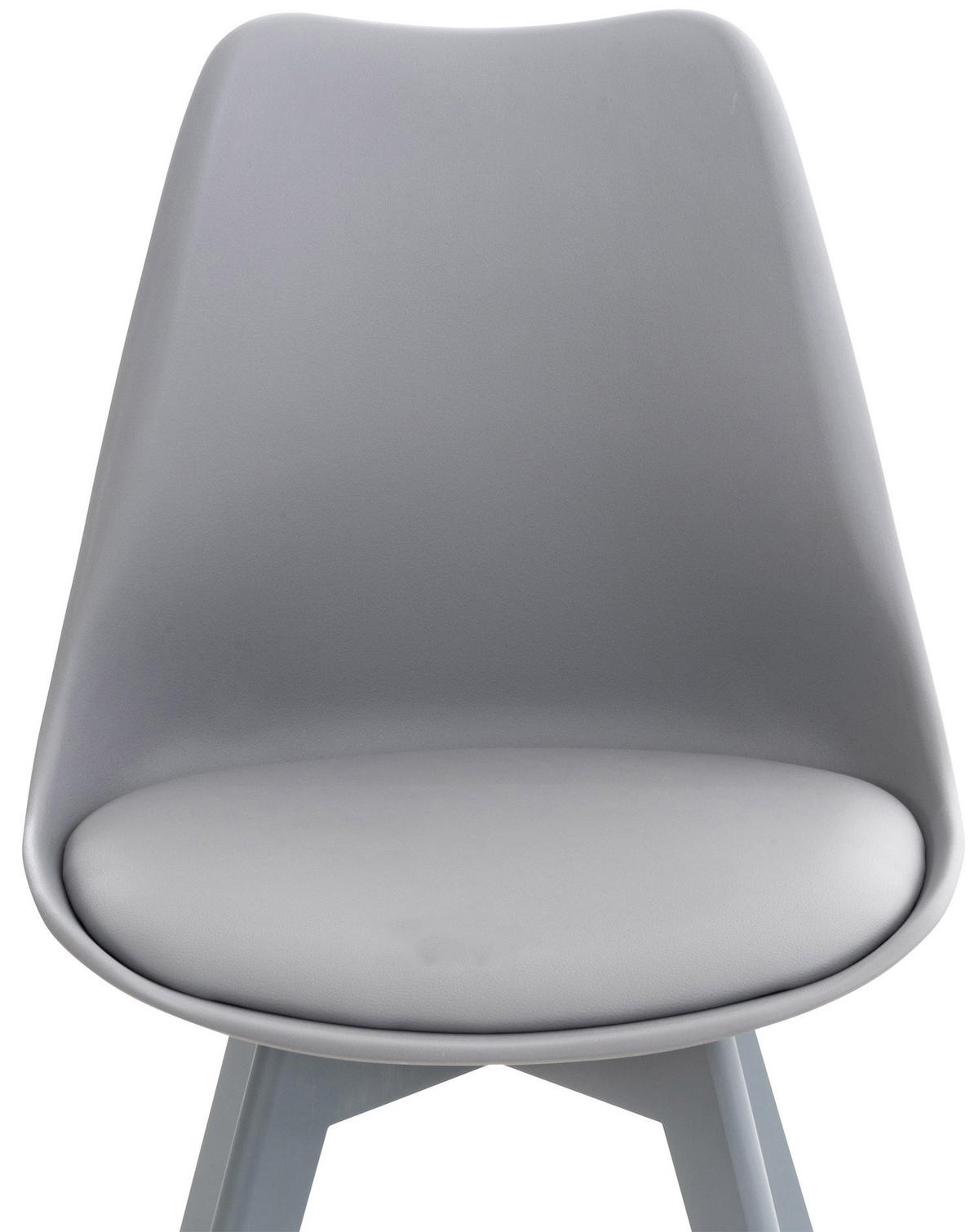 ESSZIMMERSTUHL Lines, grau/grau - Grau, Holz/Textil (49/83/50cm) - TPFLiving