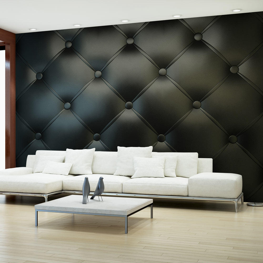 VLIESTAPETE Schwarz 350/245 cm - Schwarz, Textil (350/1cm) - KUNSTLOFT