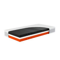 KALTSCHAUM-MATRATZE "Sleep Balance Pro", H2/H3, 100 x 200 cm, Höhe: ca. 24 cm - Weiß, Textil (100/200cm) - Hn8 Schlafsysteme