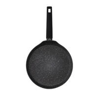 CREPESPFANNE Forte Schwarz 20/27/4 cm Metall - Schwarz, Metall (27cm) - Mondex
