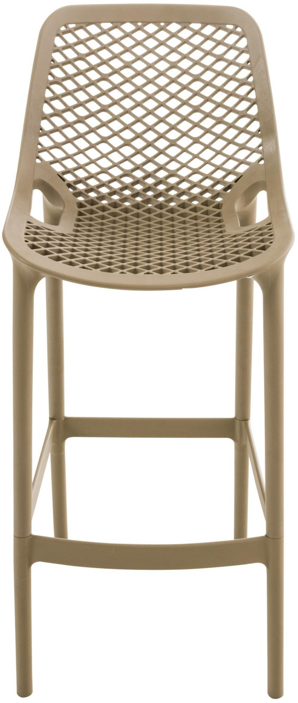 BARHOCKER Kunststoff schlamm - Hellbraun/Schlammfarben, Kunststoff (45/105/53cm) - CLP