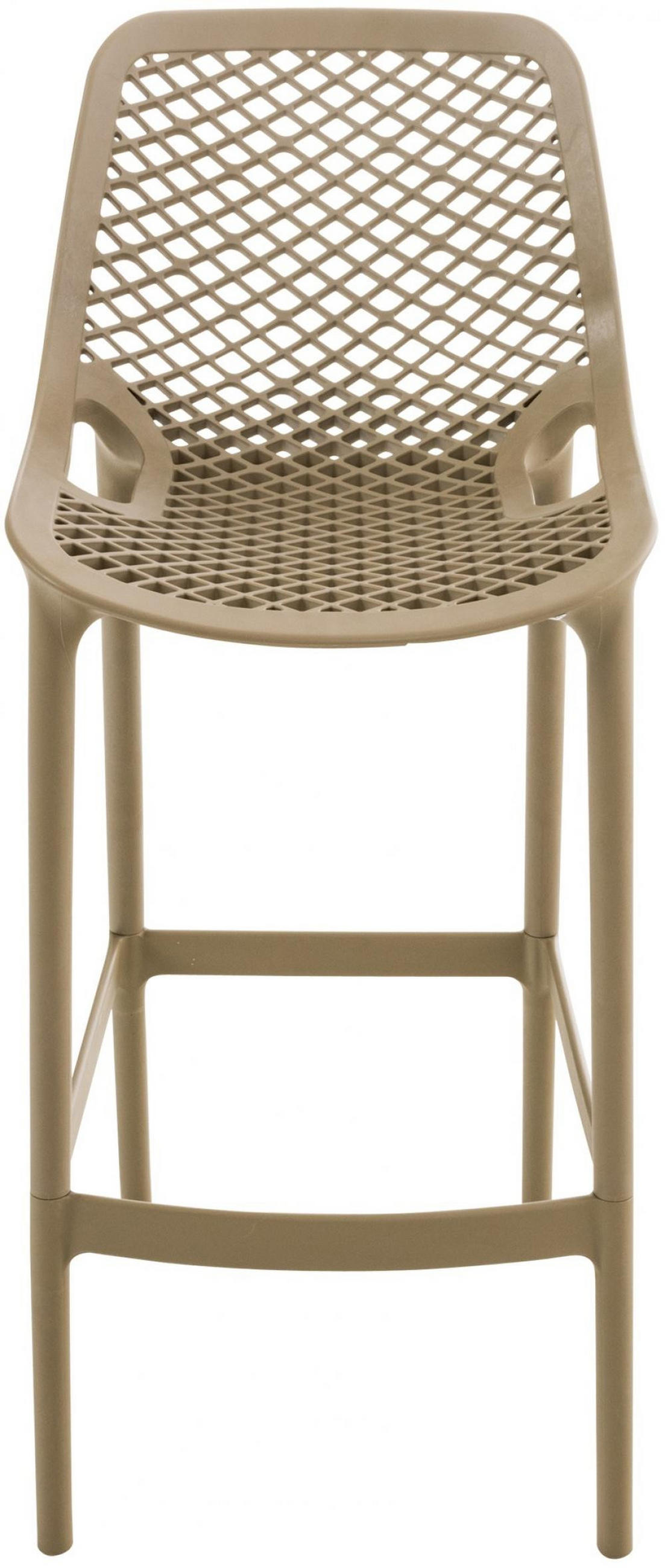 BARHOCKER Kunststoff schlamm - Hellbraun/Schlammfarben, Kunststoff (45/105/53cm) - CLP