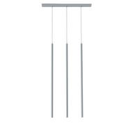 LED-HÄNGELEUCHTE Stelo X3 H100 - Grau, Metall (6/70/100cm) - Lumicom