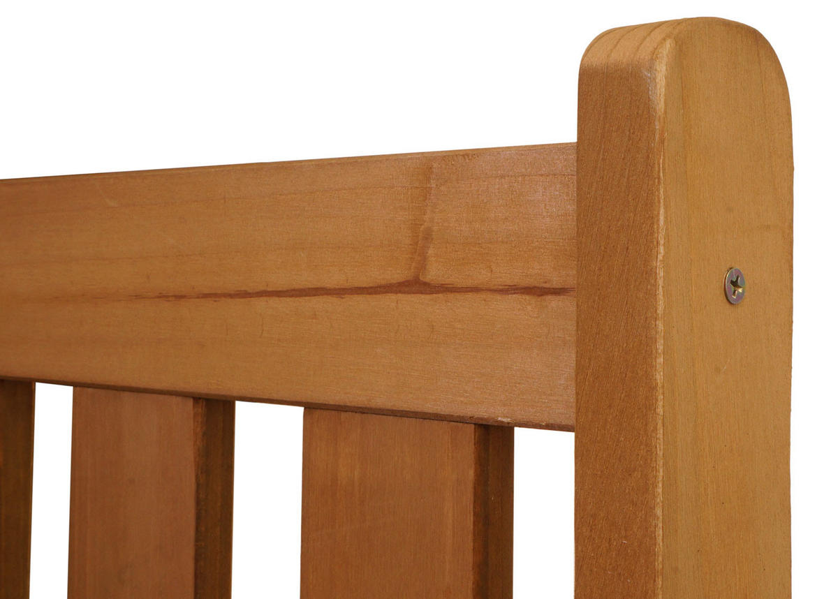 GARTENBANK Braun - Braun, Holz (114/85/58cm) - MCW