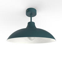 DECKENLEUCHTE - Blau, Metall (30/30/20cm) - Lumicom