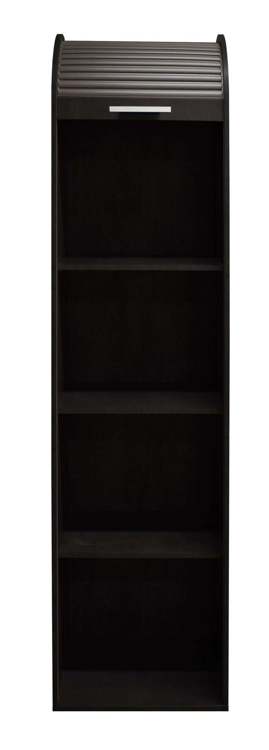 JALOUSIESCHRANK Eadi 46 x 44 x 192 Rollladenschrank Schwarzstahl/Graphit - Schwarz/Graphitfarben, Holz (46/192/44cm) - 58aufmkessel