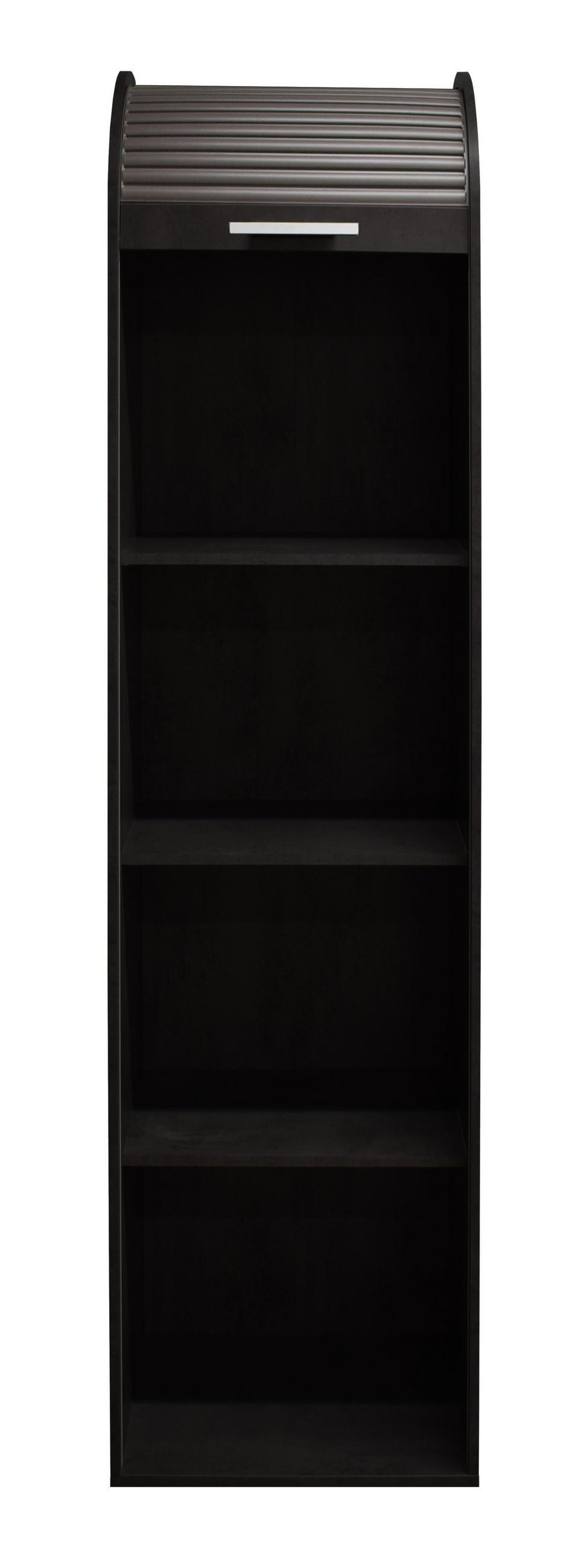 JALOUSIESCHRANK Eadi 46 x 44 x 192 Rollladenschrank Schwarzstahl/Graphit - Schwarz/Graphitfarben, Holz (46/192/44cm) - 58aufmkessel