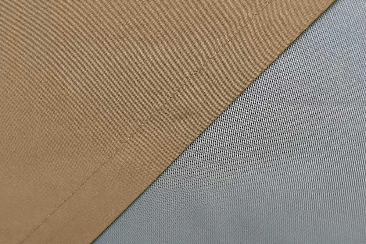 VORHANG 2ER SET BERLIN HxB 225x140cm Sand - Sandfarben, Textil (140/225/225cm) - Gardinenbox