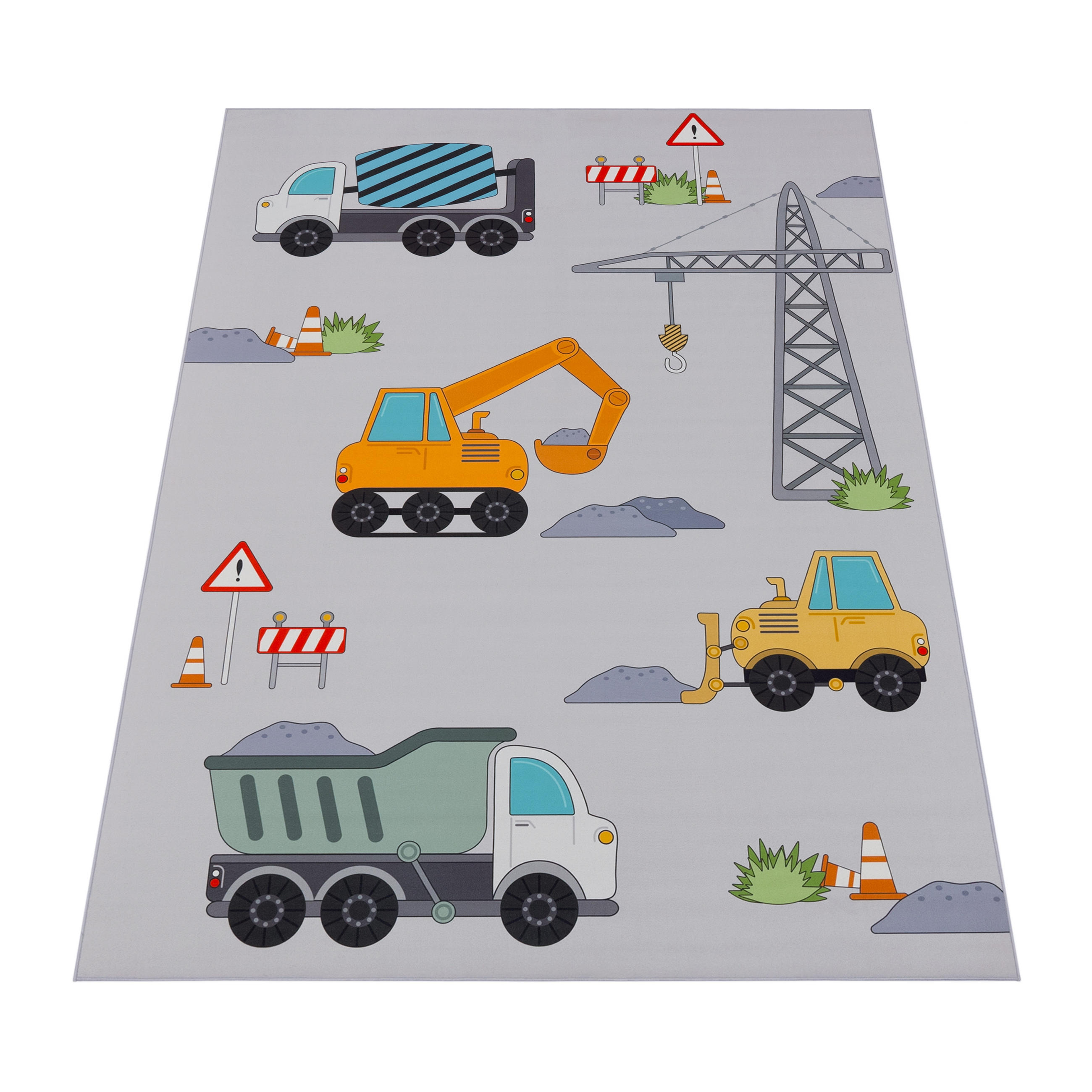KINDERTEPPICH 100/200 cm Bino 579 - Grau, Textil (100/200cm) - Paco Home