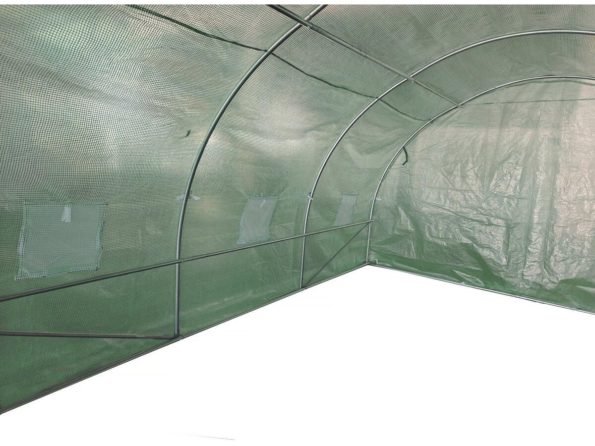 GEWÄCHSHAUSFOLIE lys Grün - Grün, Kunststoff (25/180/125cm) - Habitat Garten