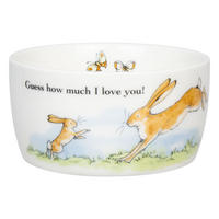 MÜSLISCHALE Guess how much I love you, Schale - Naturfarben, Keramik (0.38L) - Könitz