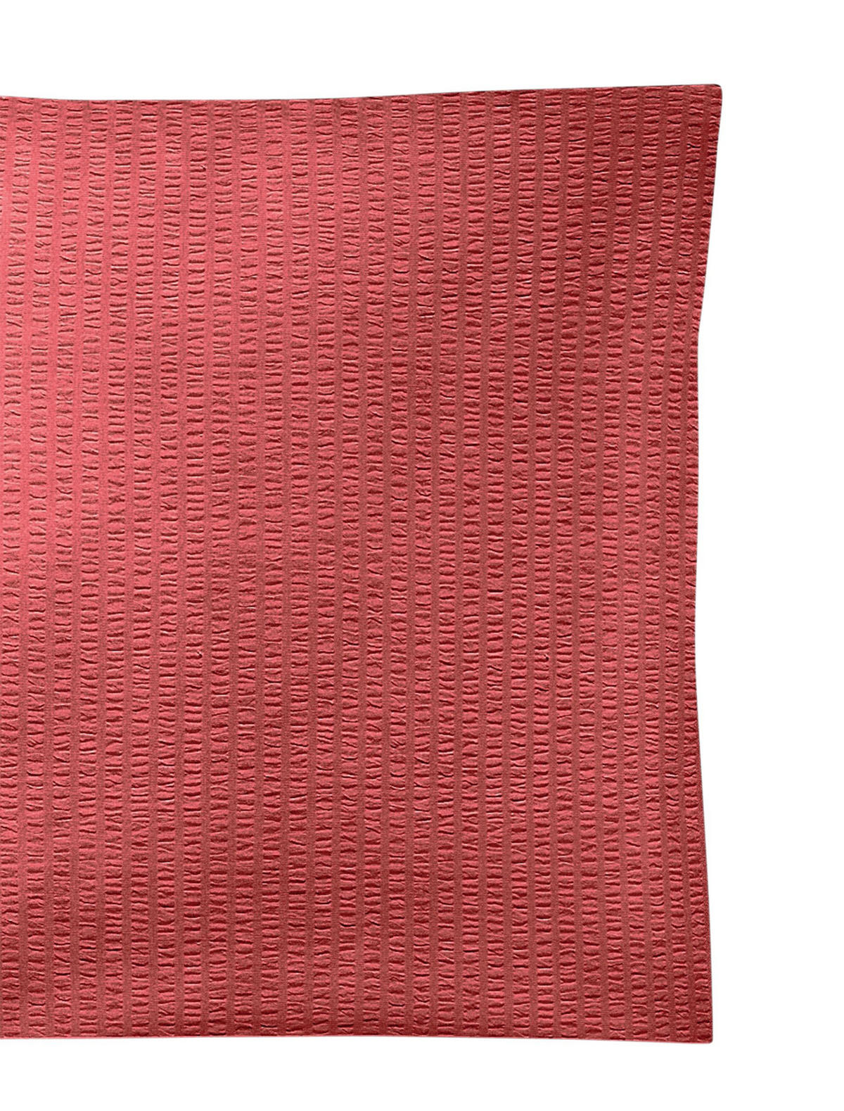 BETTWÄSCHE Seersucker 3000 - Rot, Textil (155/220cm) - Bierbaum