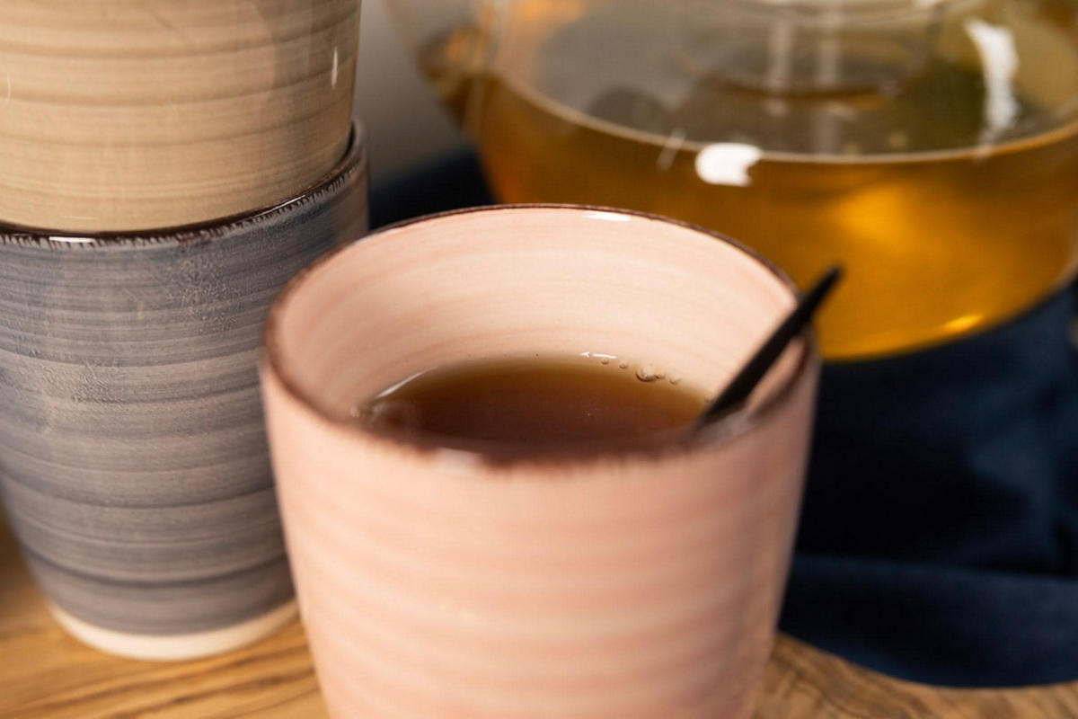 BECHER Barbados - 350 ml - 6 Stück - Multicolor, Keramik (0.35L) - Studio Tavola