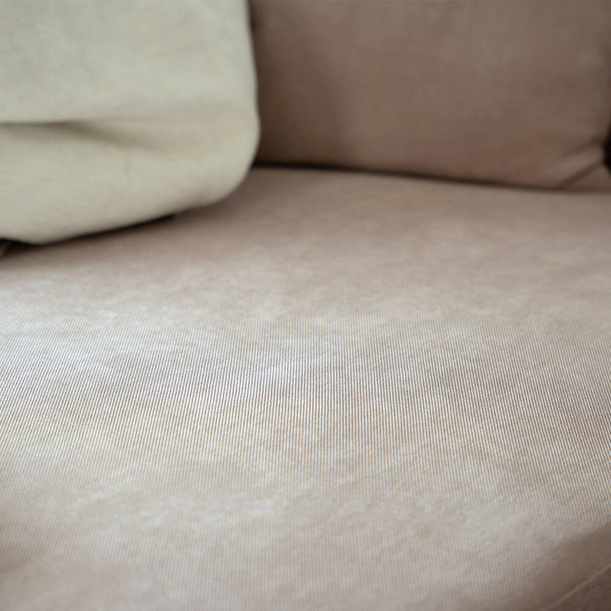 ECKSOFA TORINO - Seitenauslage: Rechts - Beige, Kunststoff (344/178cm) - Home Deluxe