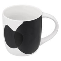 TEEBECHER Porzellan Olme Schwarz 350 ml 9,2/8,5/8,5 cm - Schwarz, Keramik (0.35L) - Secret de Gourmet