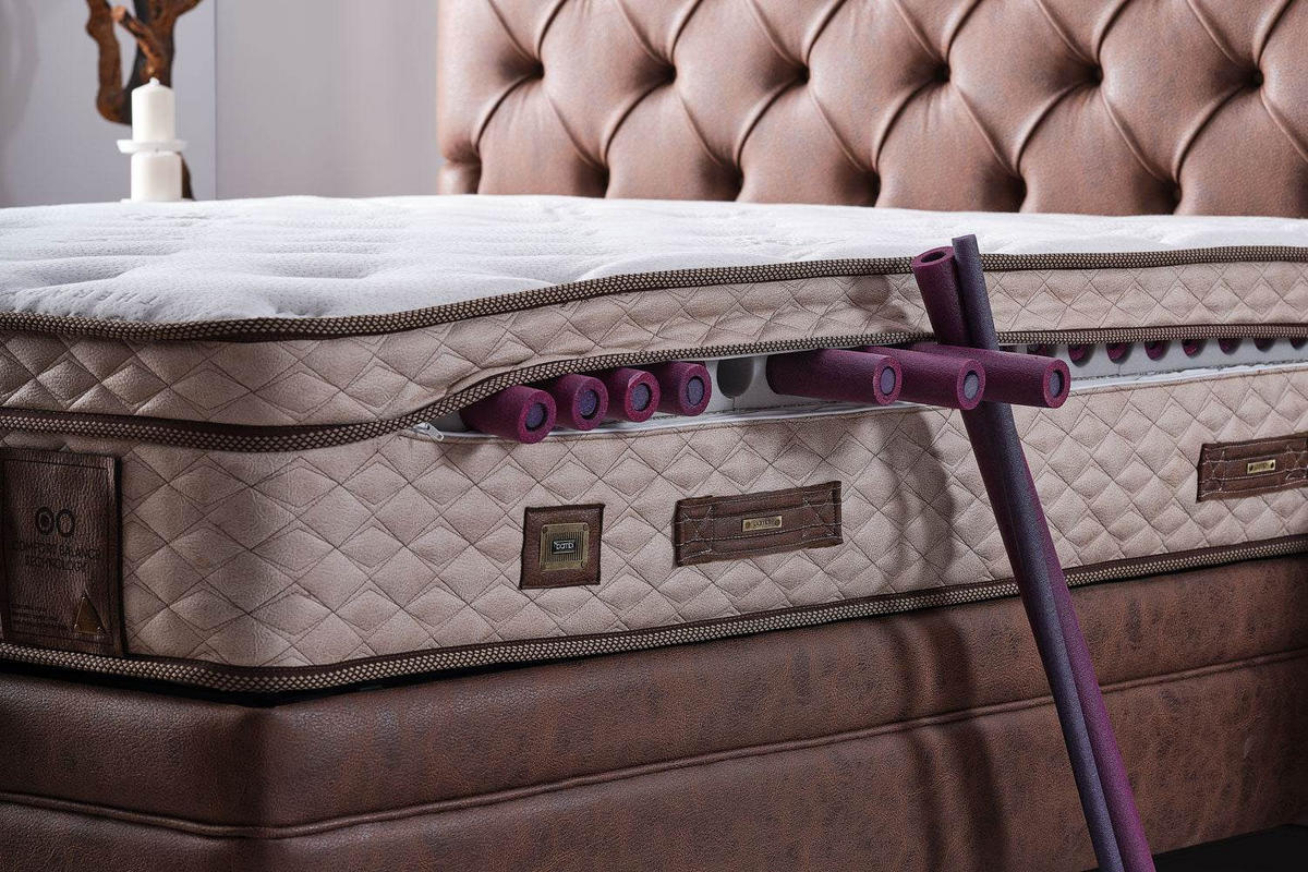 BOXBETT Comfizone Set 140x200 - Braun, Holz/Metall (140/200cm) - Bambi