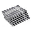 GESCHIRRTÜCHER, 5er-Set, 50x70 cm, 100% Baumwolle, Grau - Grau, Textil (50/70cm) - Zollner